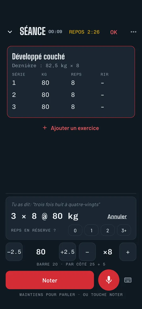 Repvoice note une série à la voix : trois fois huit à quatre-vingts